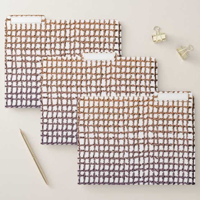 Set of File Folders Beige Net (Set)
