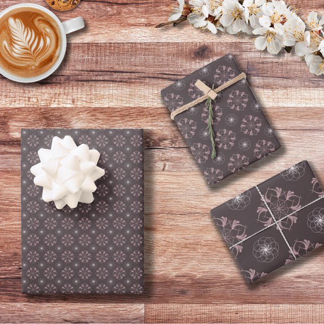 Set of Intricate flourish designs - wrapping paper (Creator Uploaded)