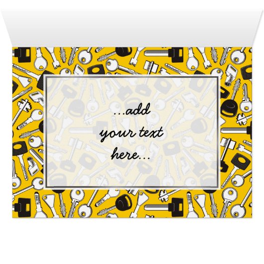 Set of Keys Background (Inside Horizontal (Bottom))