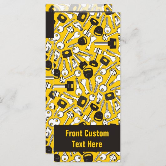 Set of Keys Background (Front/Back)