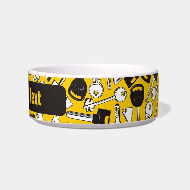 Set of Keys Background Bowl (Right)