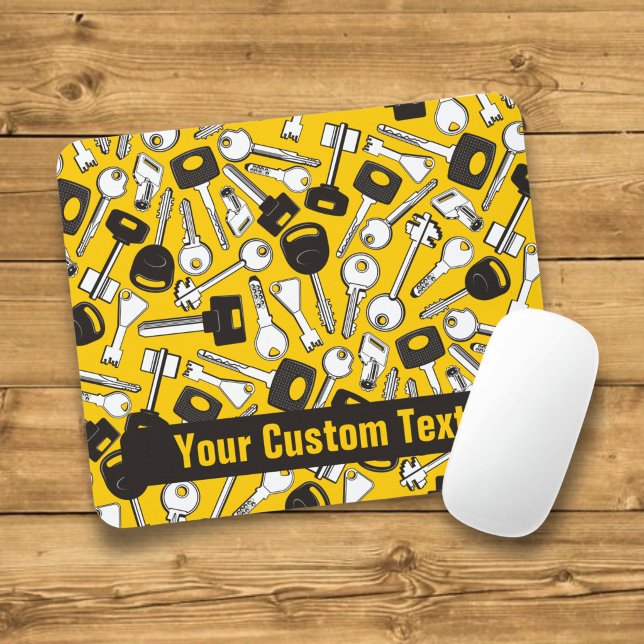 Set of Keys Background Mouse Pad (Creator Uploaded)