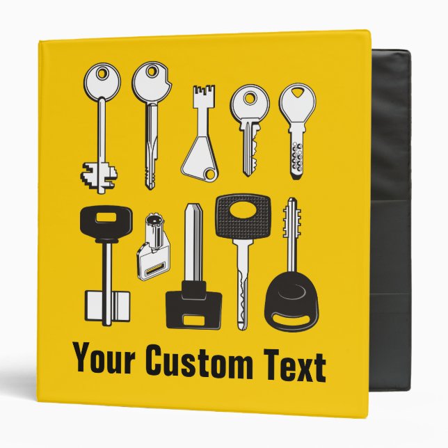 Set of Keys Binder (Front/Inside)