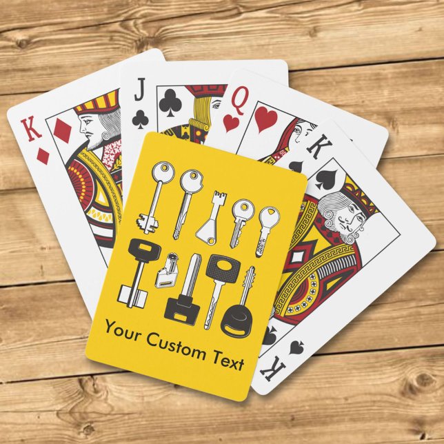 Set of Keys Poker Cards (Creator Uploaded)