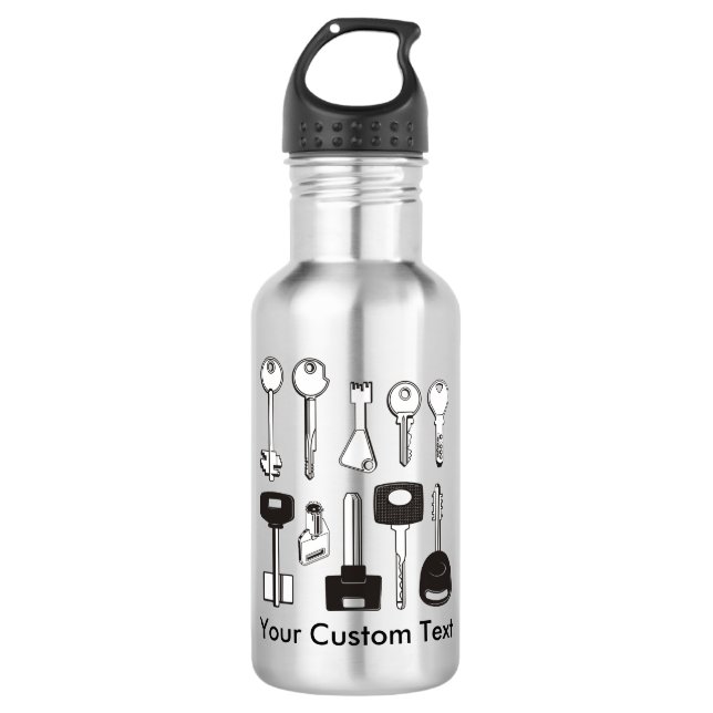 Set of Keys Water Bottle (Front)
