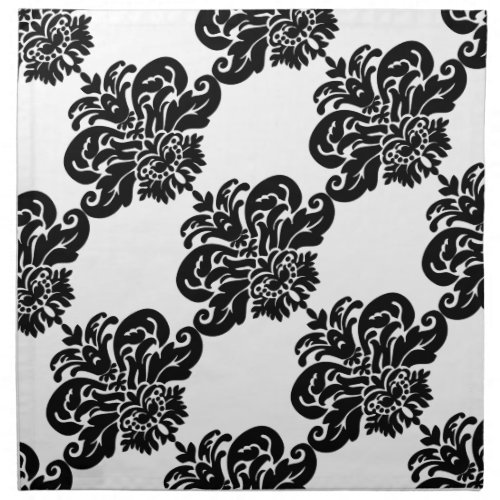 Set Of Napkins _ Damask Pattern