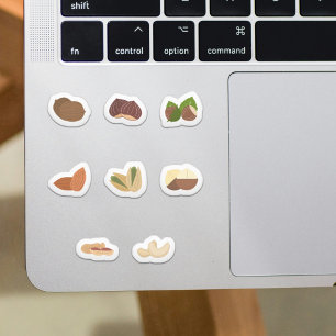 Set of Nuts Stickers
