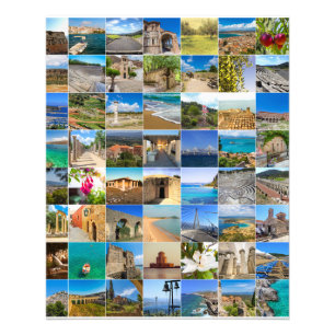 set of Peloponnes photo, Greece, Europe Photo Print