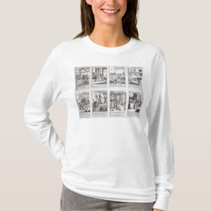 Set of Playing Cards depicting Satirical T-Shirt