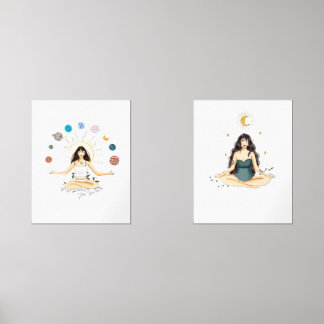 Set of prints, Meditation art