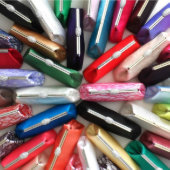 Set Of Two Bridal Gift Clutches - Gold Flake (Front)