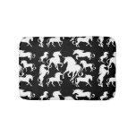 set of unicorns bath mat