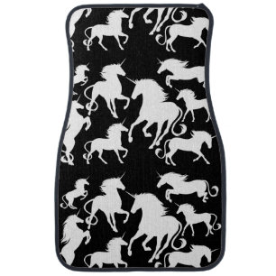 set of unicorns car floor mat