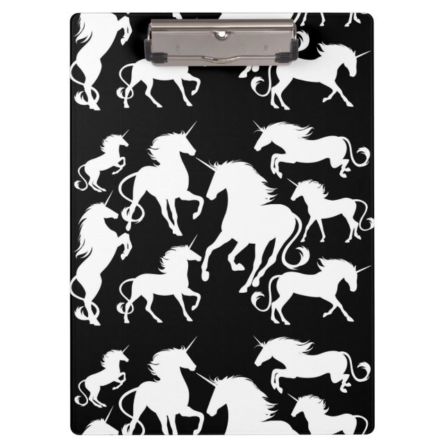 set of unicorns clipboard (Front)
