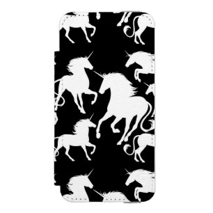 set of unicorns wallet case for iPhone SE/5/5s