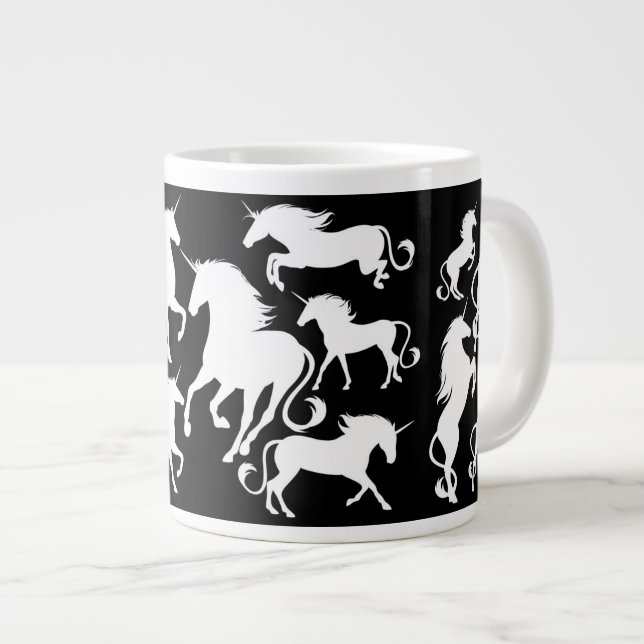 set of unicorns large coffee mug (Front Right)