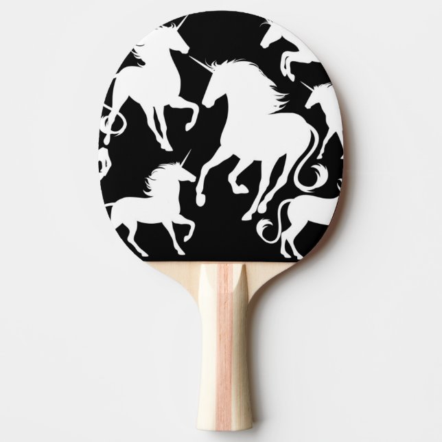 set of unicorns ping pong paddle (Front)