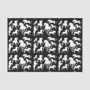set of unicorns tissue paper