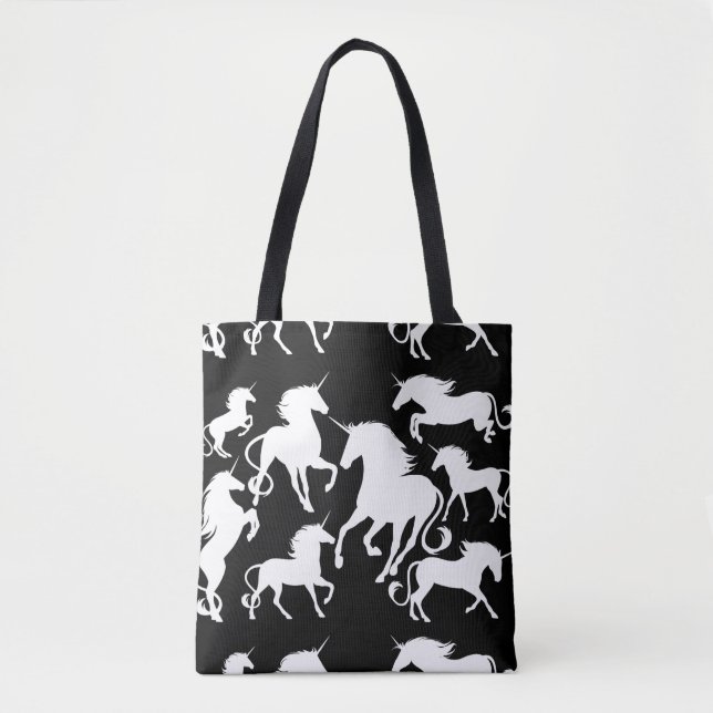 set of unicorns tote bag (Front)
