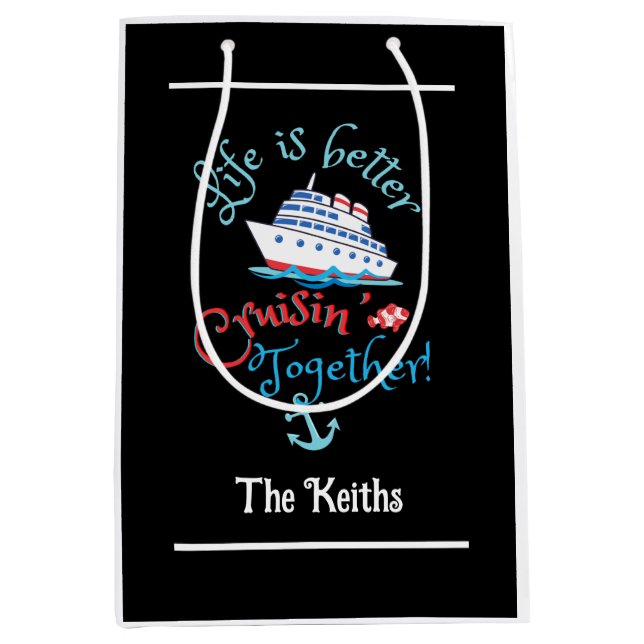 Set Sail Cruise Gift Bag  (Front)