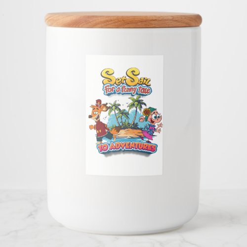Set Sail for a Funny Tale adventure island  Food Label
