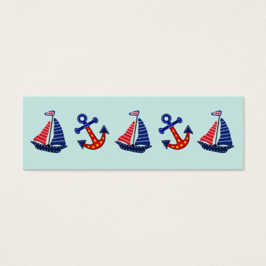Set Sail Reading Adventure Bookmarks (Front)