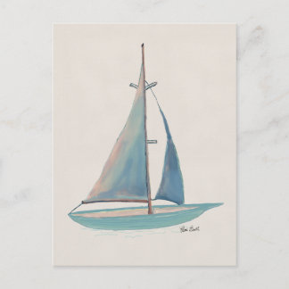 Set Sail to New Horizons Postcard