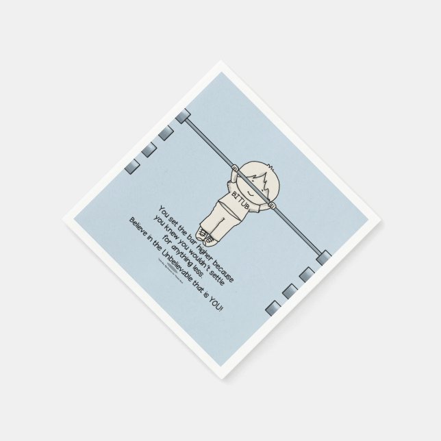 Set the Bar Higher Napkins (Corner)