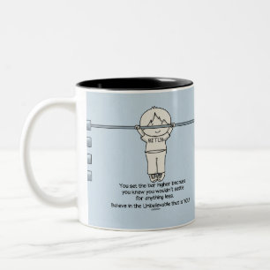 Set the Bar Higher Two-Tone Coffee Mug