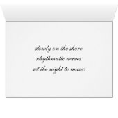 "Set The Night To Music" Clearwater Beach, Florida (Inside Horizontal (Bottom))