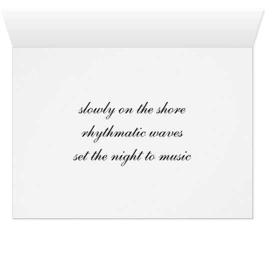 "Set The Night To Music" Clearwater Beach, Florida (Inside Horizontal (Bottom))