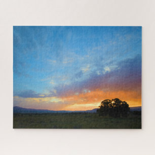 Set the Sky Ablaze at Sunset Jigsaw Puzzle