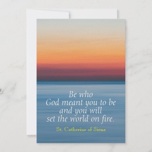 Set the World on Fire Card