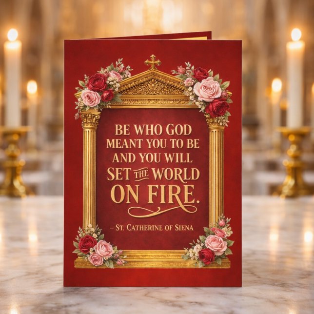 Set the World on Fire Confirmation Catherine Siena Card (Creator Uploaded)