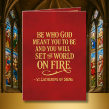 Set the World on Fire Confirmation Catherine Siena