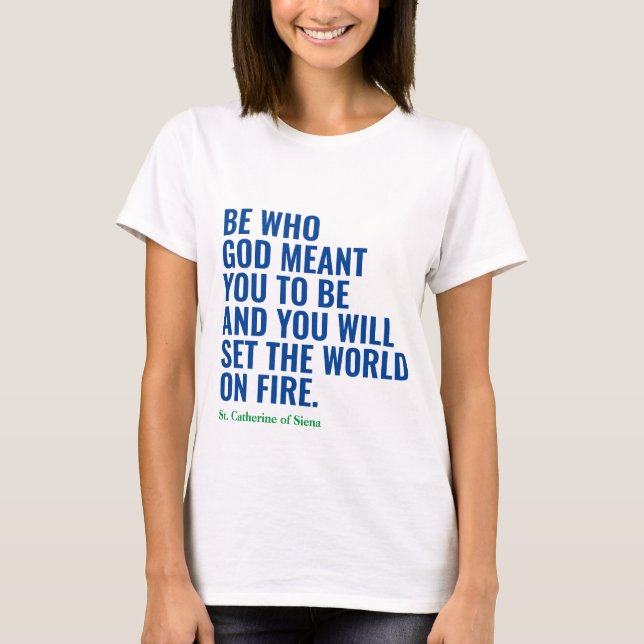 Set the World on Fire Graphic T-Shirt (Front)