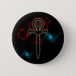 Set Wolf Fire And Ice Pinback Button at Zazzle