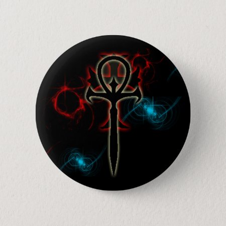 Set Wolf Fire And Ice Pinback Button