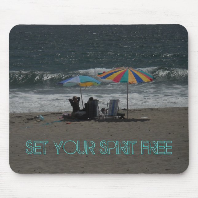 Set Your Spirit Free Mousepad (Front)
