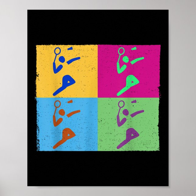 Setback Game Shuttle Sport Badminton Racket For Me Poster (Front)