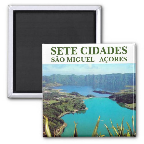 SETE CIDADES  AORES  KITCHEN MAGNET