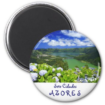 Sete Cidades  Azores Magnet by gavila_pt at Zazzle