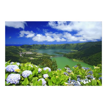 Sete Cidades, Azores Photo Print