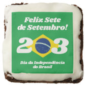 Sete de Setembro Independence Day Brazil Flag Brownie (Front)