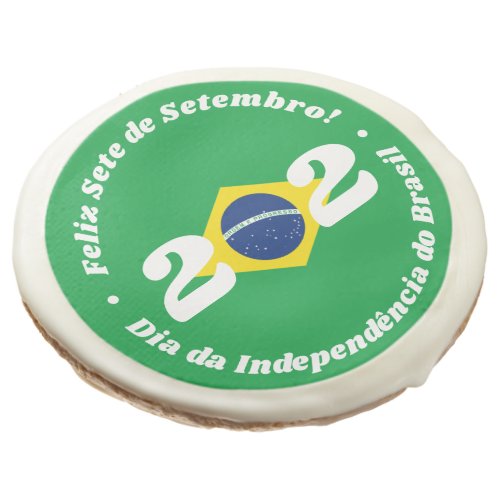Sete de Setembro Independence Day Brazil Flag Sugar Cookie