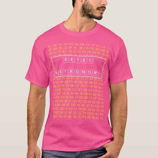 Setec Astronomy T-Shirt (Front)
