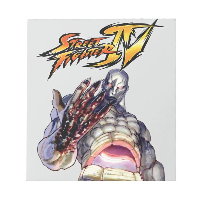 Seth With Blood on Hand Notepad (Front)