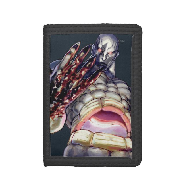 Seth With Blood on Hand Trifold Wallet (Front Vertical)