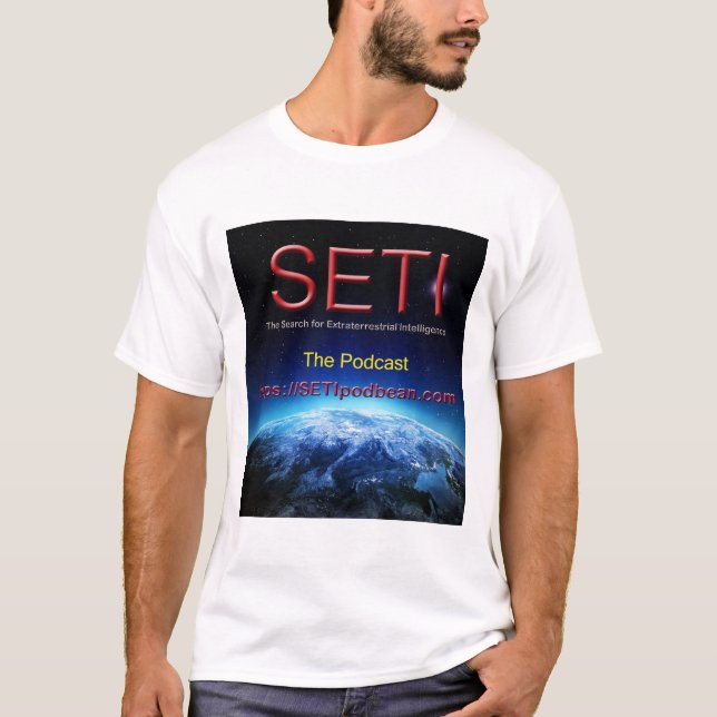 SETI Podcast Podbean LOGO T-Shirt (Front)