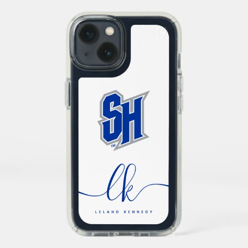 Seton Hall SH  Add Your Name Speck iPhone 13 Case